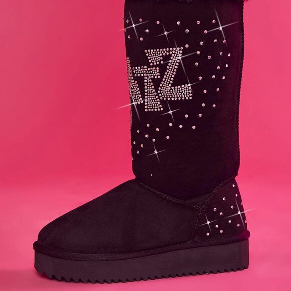 BRATZ  BRINGING THE BLINGY  Knee High Boots ( BRAND NEW !!!! ) - Picture 5 of 8